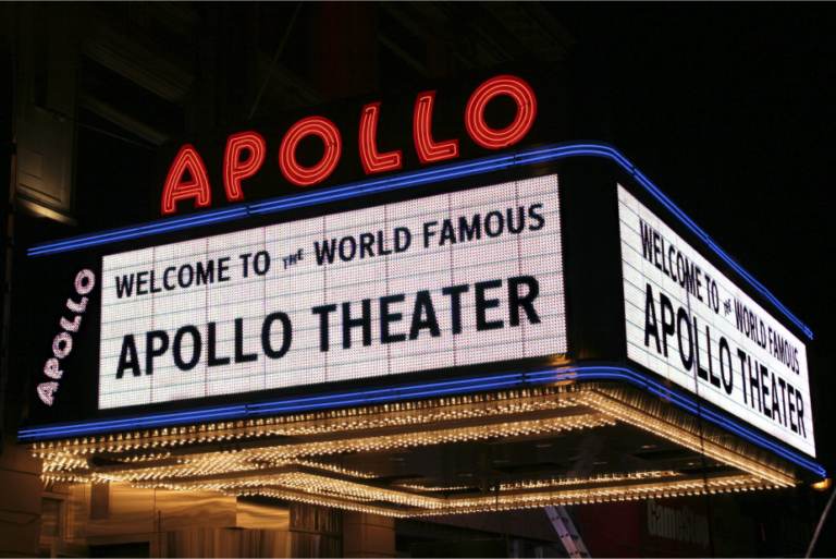 Apollo theatre sign