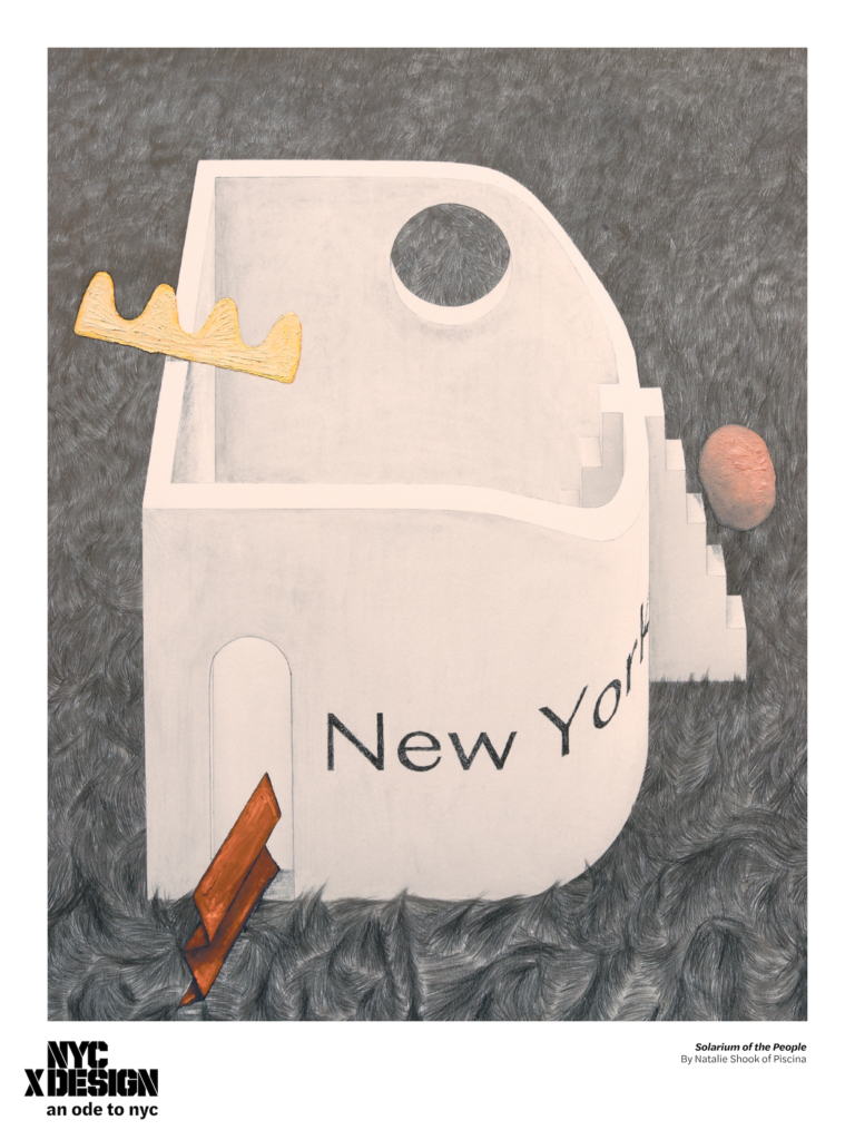Poster Solarium of the People By Natalie Shook of Piscina